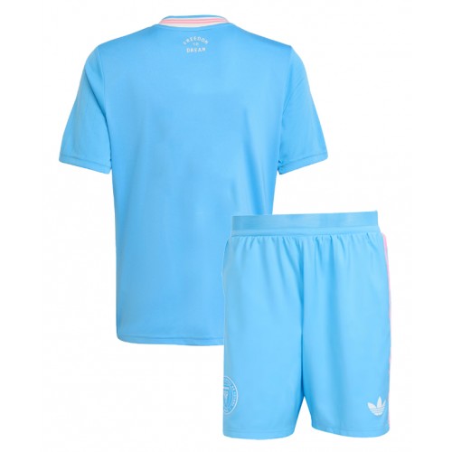 Inter Miami Replika Tredje Tröja Barn 2025-26 Kortärmad (+ Korta byxor)